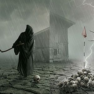 A field of broken dreams. A field of broken dreams.